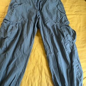 Lucky Brand Women's Blue Cargo Pants